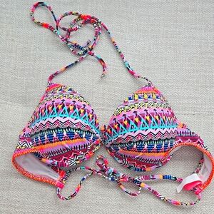 Multicolored bikini top from VS